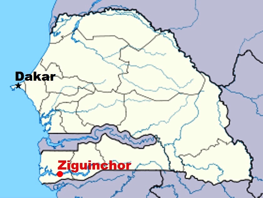 Carte Senegal Carte Senegal