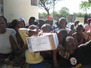 Encore merci pour vos colis - Haiti Aout 2011
